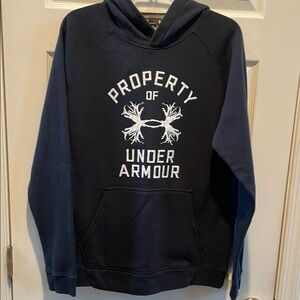 Under Armour Blue Hoodie Sweatshirt